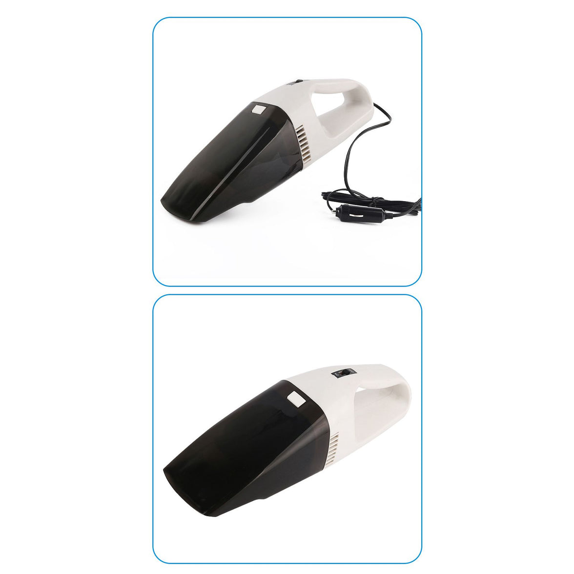 Handheld Vacuum Cleaner High Power Fast Heat Dissipation Ergonomic Design Portable Car Vacuum 100W 12V