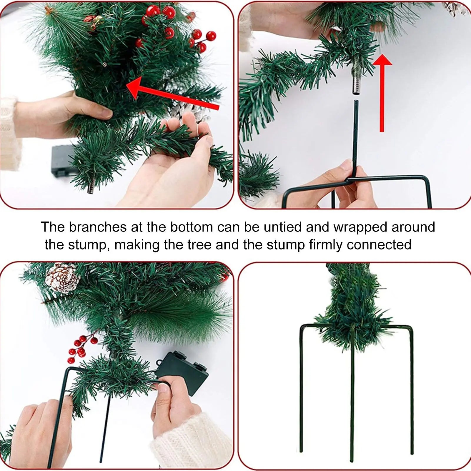 Illuminate Your Holidays with Solar Christmas Tree Lights for Your Garden
