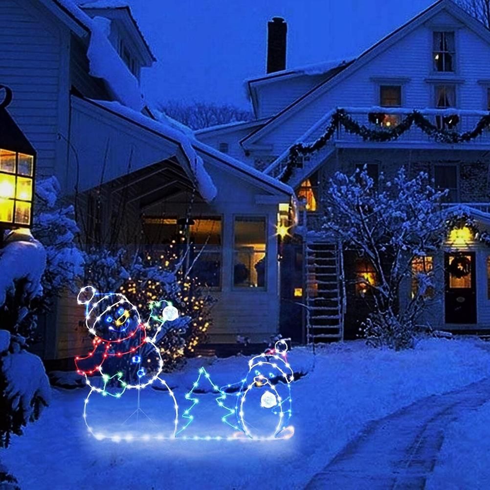 Illuminate Your Holiday Spirit with Christmas Animated Ornaments Light String