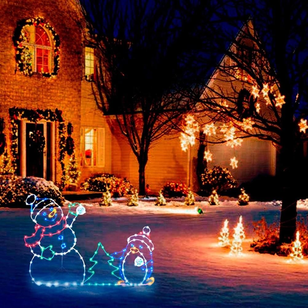 Illuminate Your Holiday Spirit with Christmas Animated Ornaments Light String