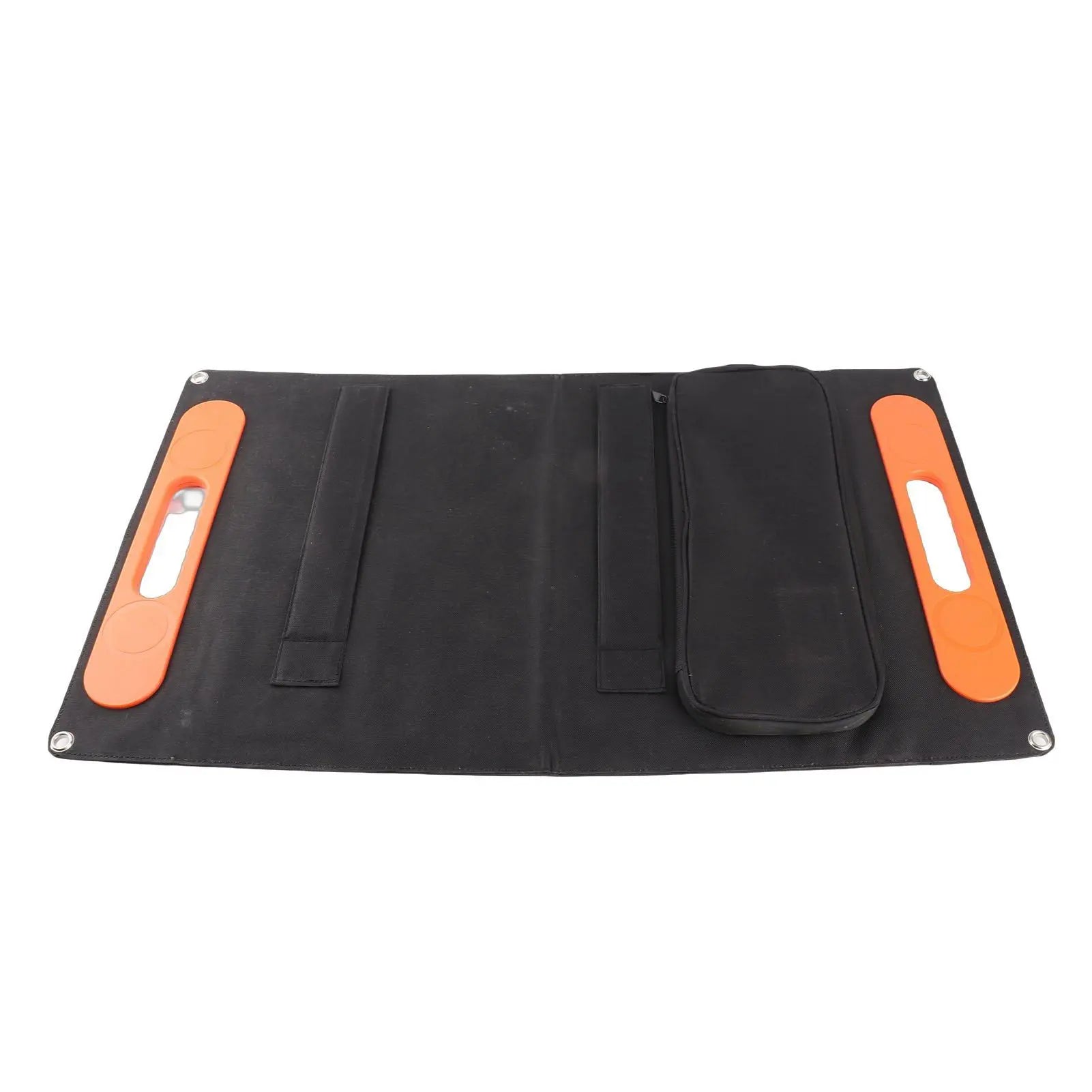 60W 18V Portable Solar Panel Kit Dual USB Port Monocrystalline Folding Solar Charger with Support Bracket for Outdoor Camping