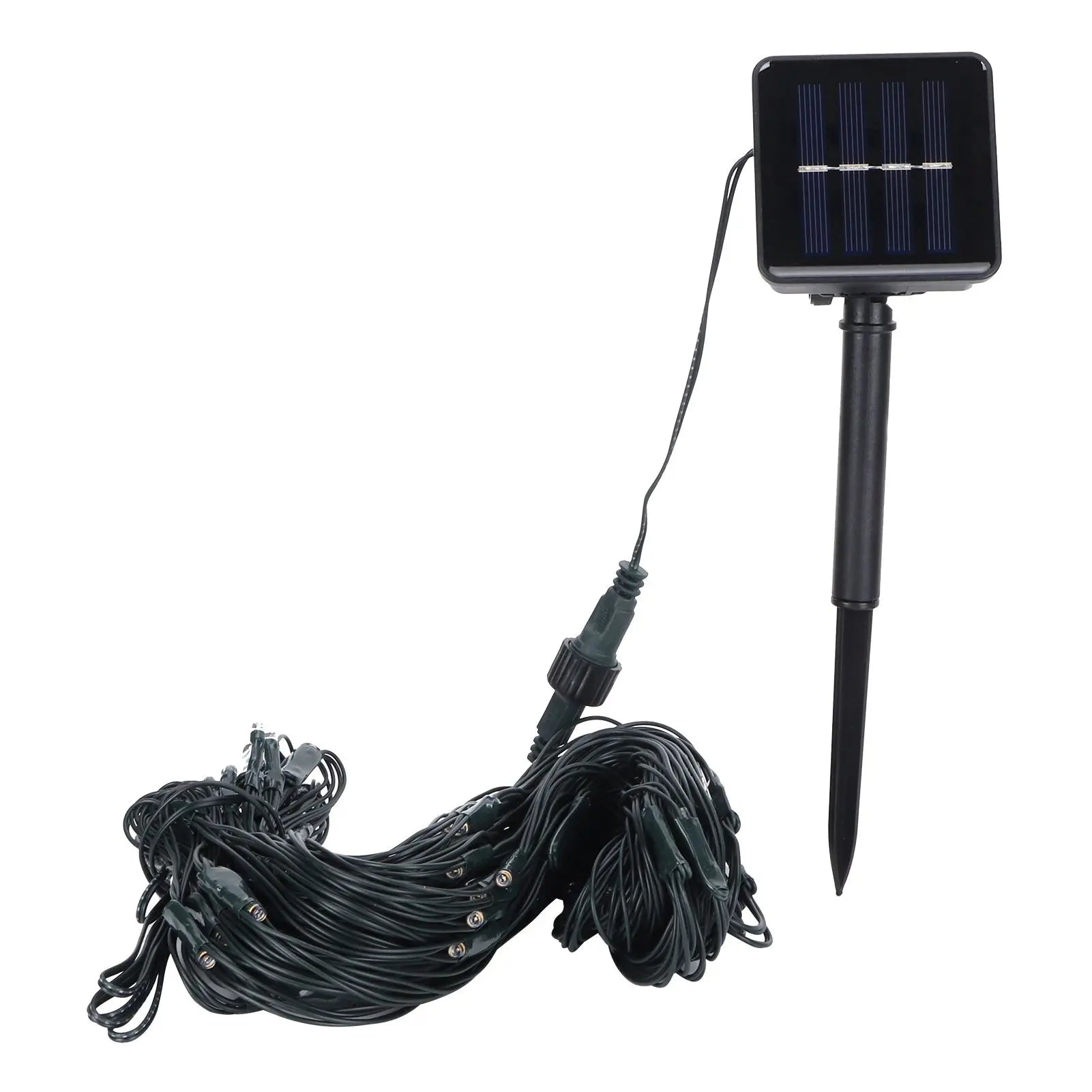 Solar LED Net Lights, 100-LED Waterproof Outdoor Mesh Lights with 8 Modes, 1.5m x 1.5m
