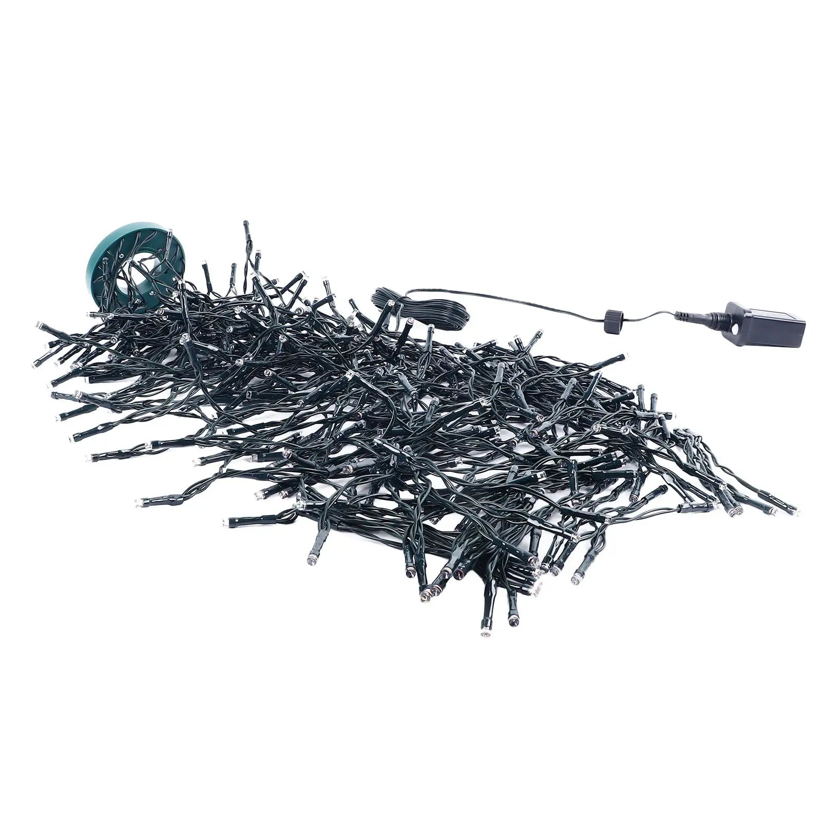 Christmas Tree Waterfall Lights – 400 LED Ring Lights with 8 Modes, 2m