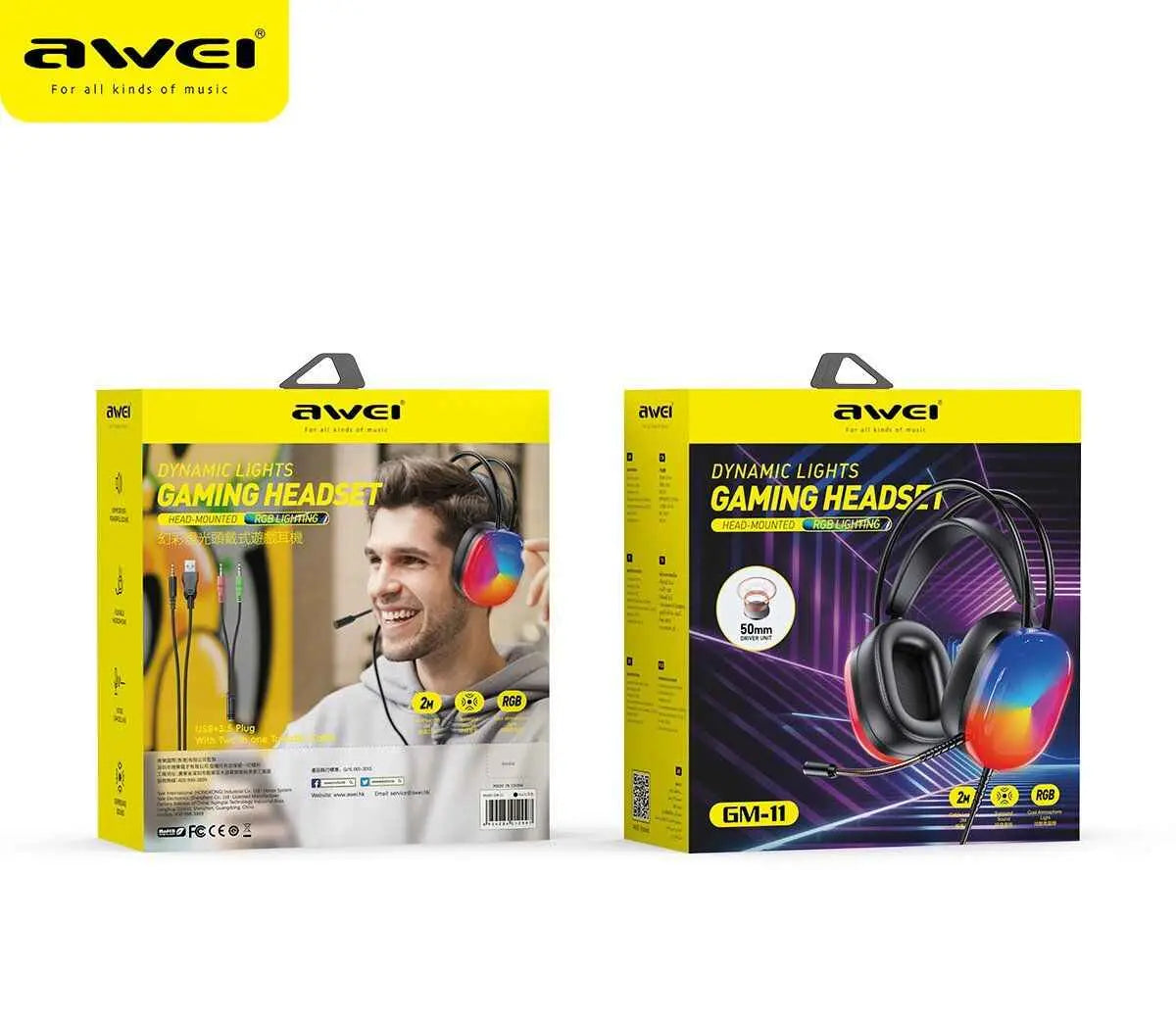 Immerse Yourself in Victory with the AWEI GM11 Gaming Headset