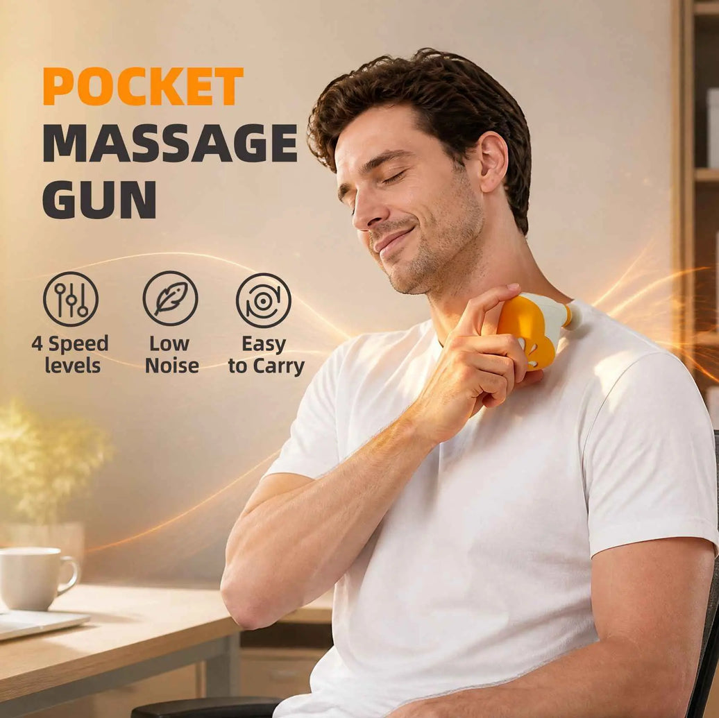 Portable Mini Massage Gun: Your Go-To Device for Instant Muscle Relief Anywhere