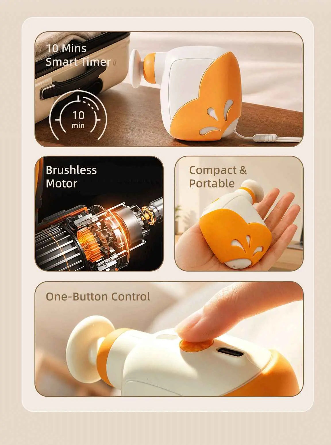 Portable Mini Massage Gun: Your Go-To Device for Instant Muscle Relief Anywhere