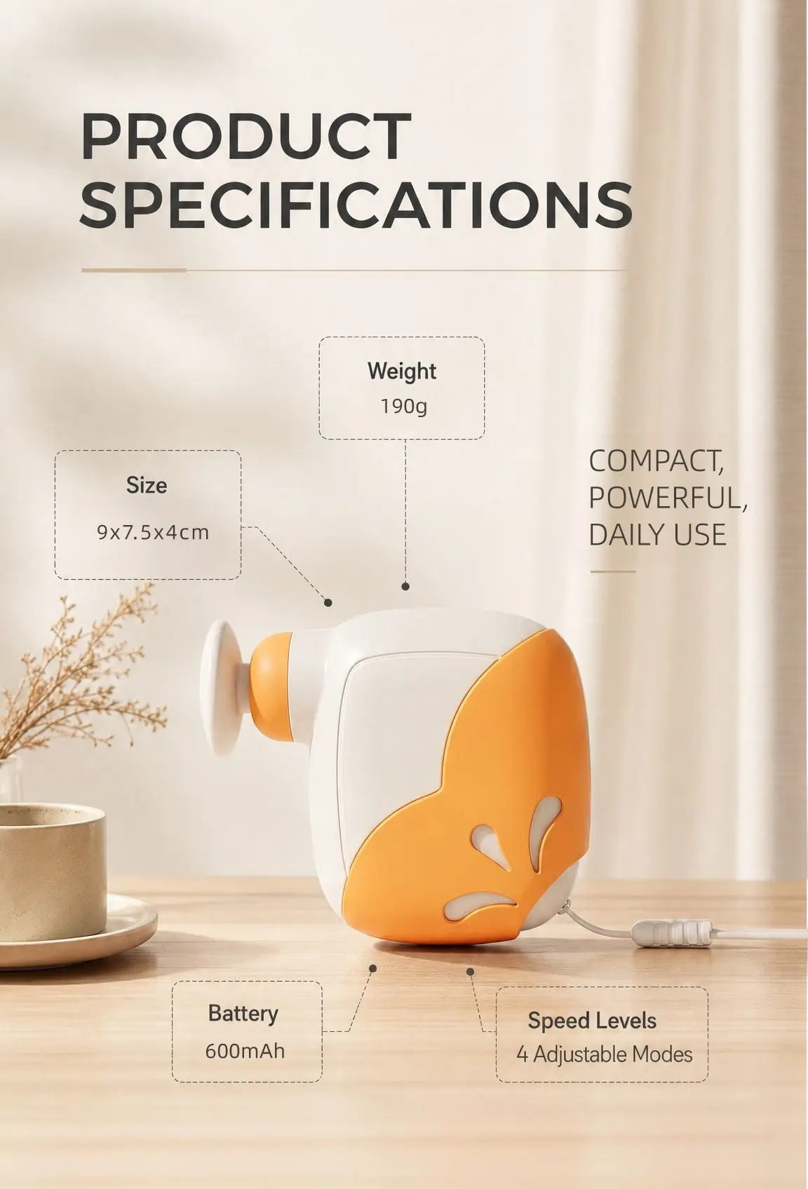 Portable Mini Massage Gun: Your Go-To Device for Instant Muscle Relief Anywhere