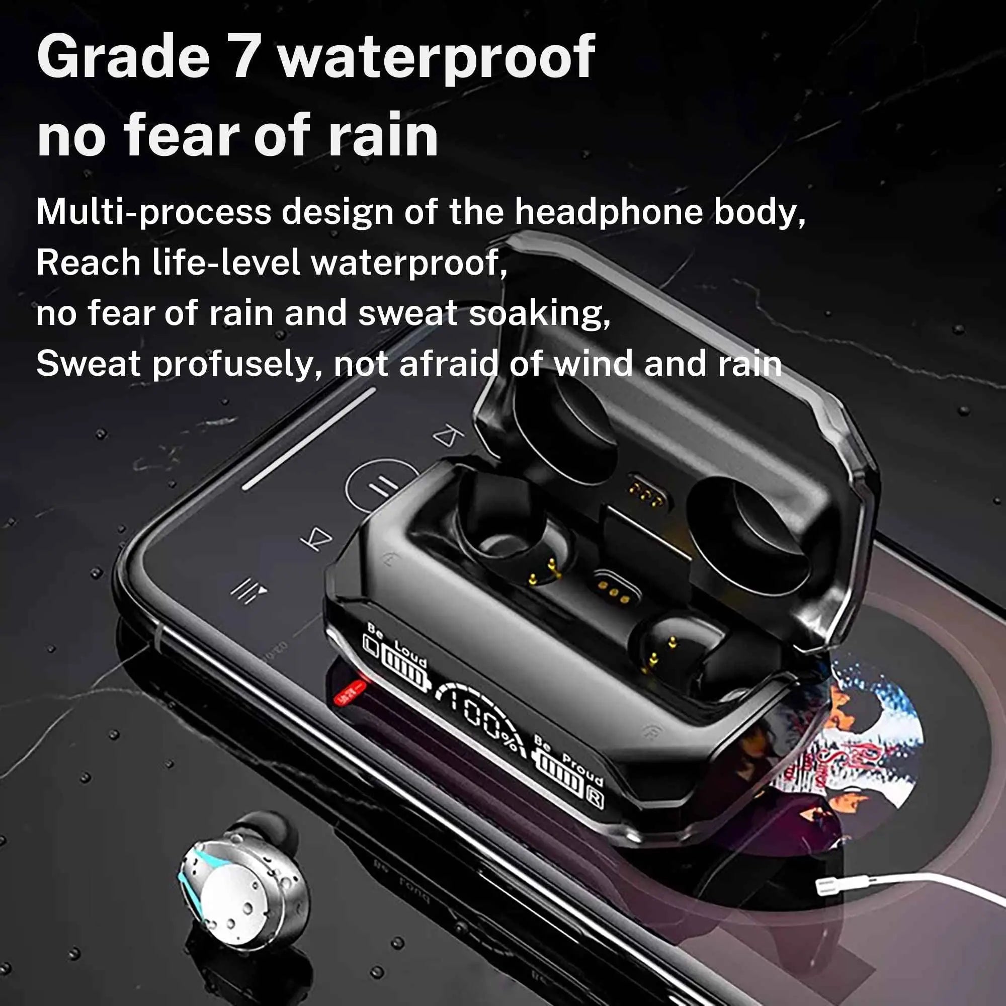 True Wireless Bluetooth Earbuds: 120 Hours of Superior Sound and Comfort