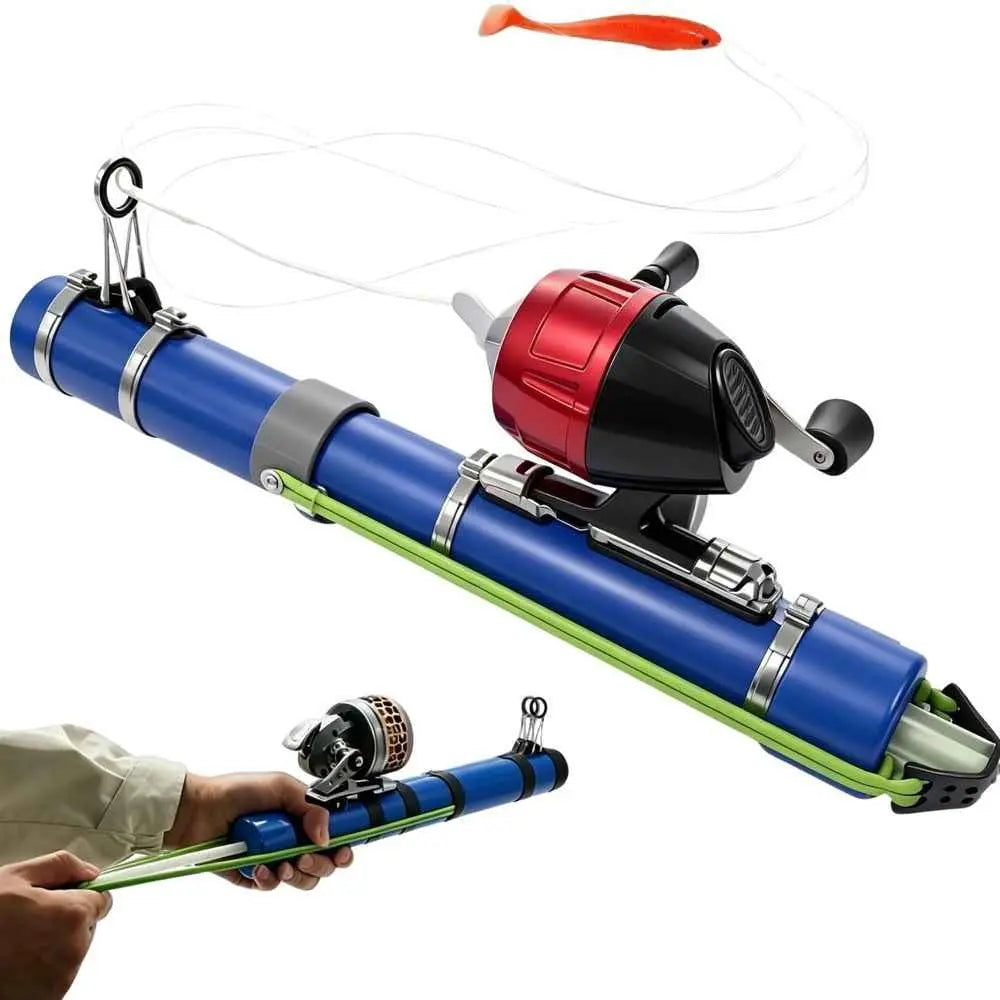 Compact Catapult Fishing Rod: The Ultimate Rocket Launcher Fishing Pole for Any Angler