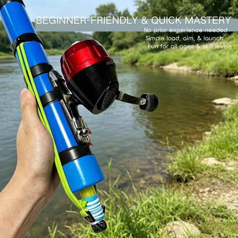 Compact Catapult Fishing Rod: The Ultimate Rocket Launcher Fishing Pole for Any Angler