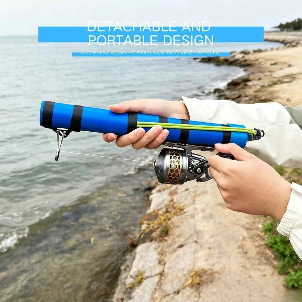 Compact Catapult Fishing Rod: The Ultimate Rocket Launcher Fishing Pole for Any Angler