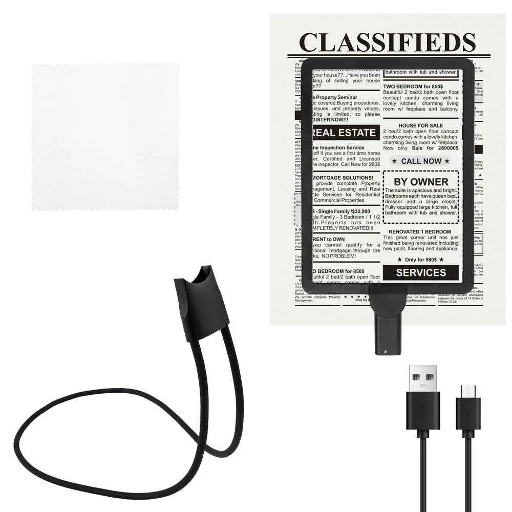 Hands-Free Magnifying Glass for Reading: The Ultimate Full-Page Solution for the Visually Impaired