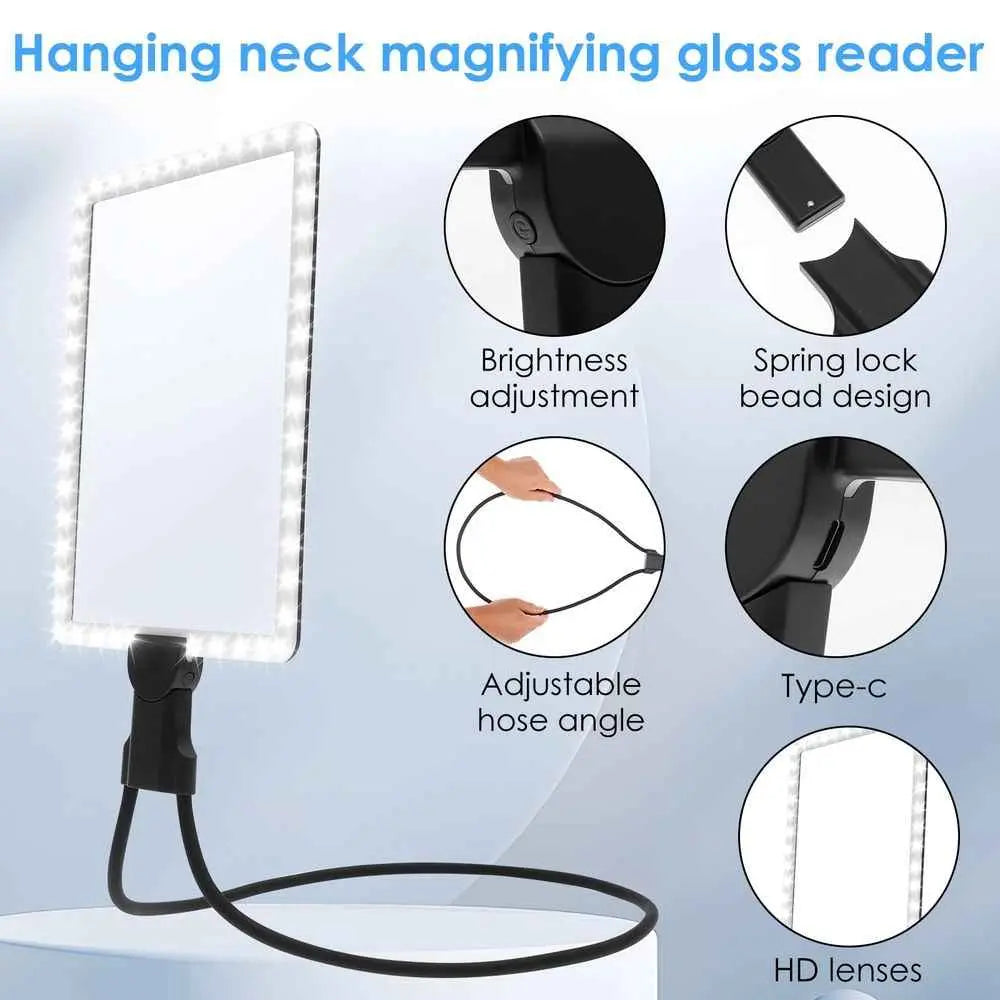 Hands-Free Magnifying Glass for Reading: The Ultimate Full-Page Solution for the Visually Impaired
