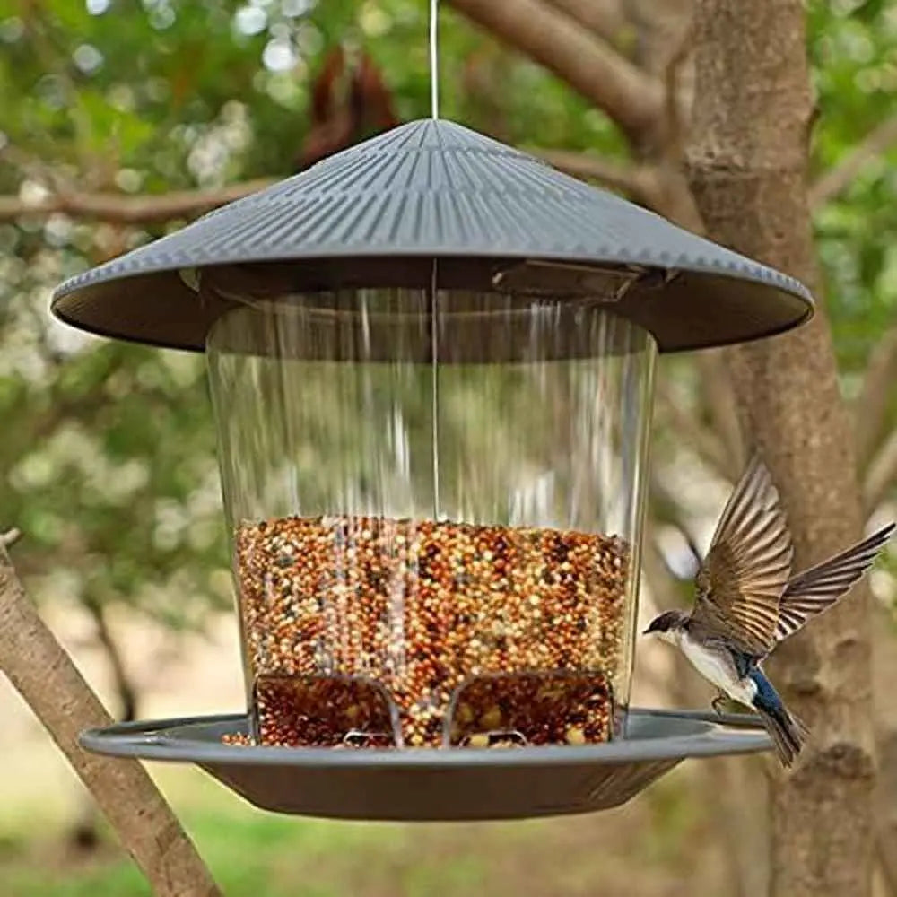 Squirrel Proof Bird Feeder - Durable Round Feeder for All Birds