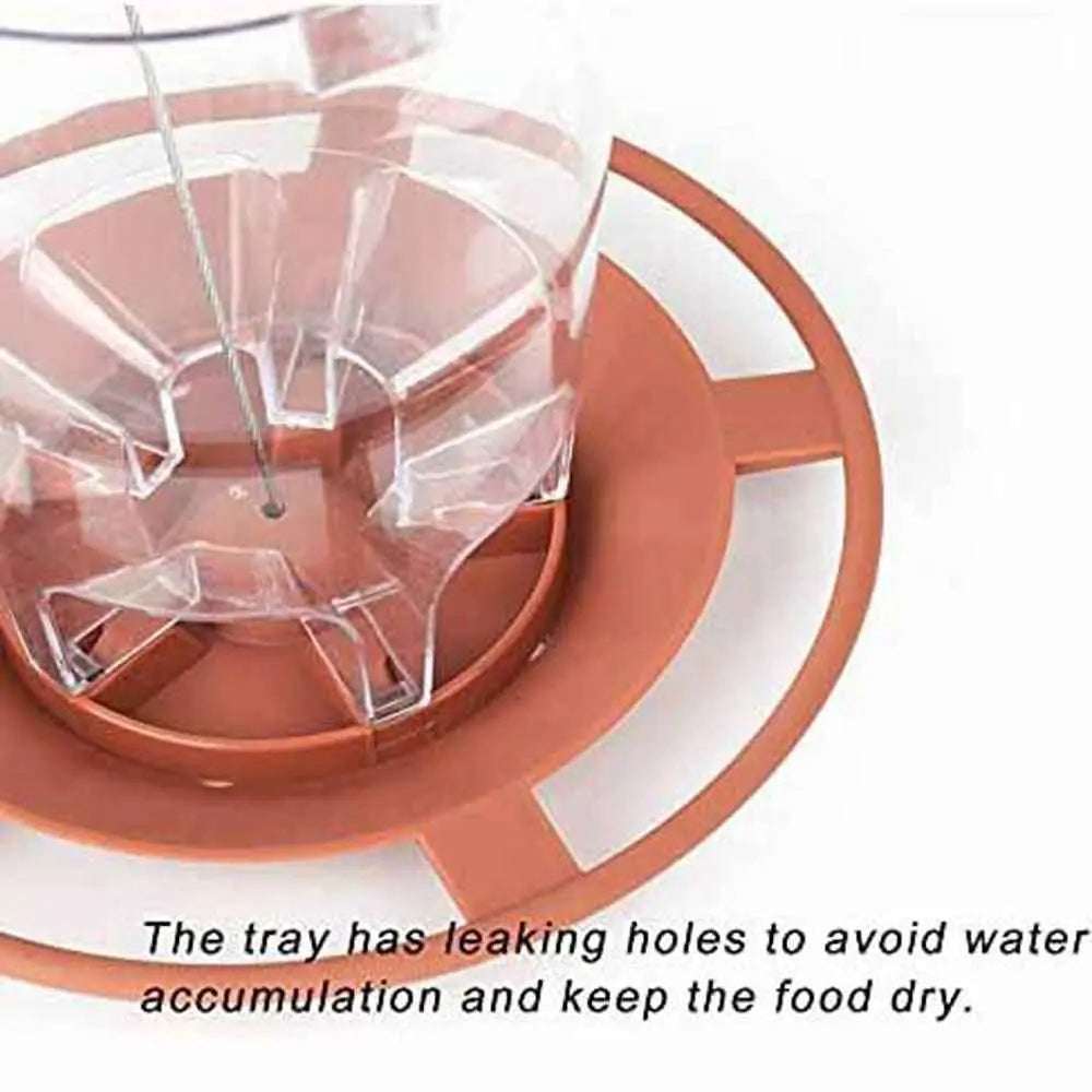 Squirrel Proof Bird Feeder - Durable Round Feeder for All Birds