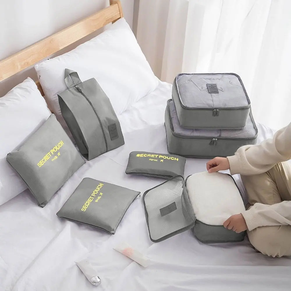 Travel Packing Cubes Set - Organize Your Luggage with Ease and Style