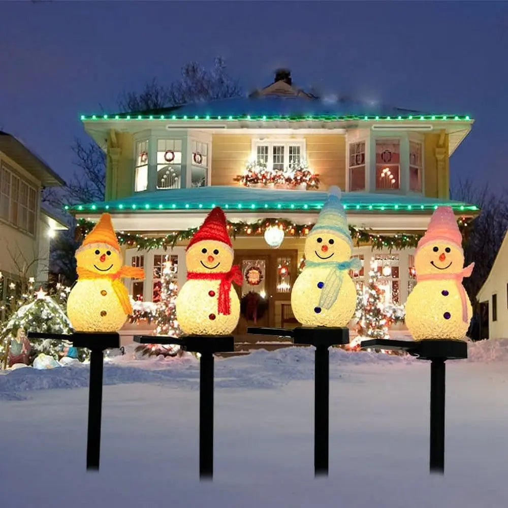 Solar Christmas Garden Lights - Illuminate Your Outdoor Spaces with Beautiful Solar-Powered Decor