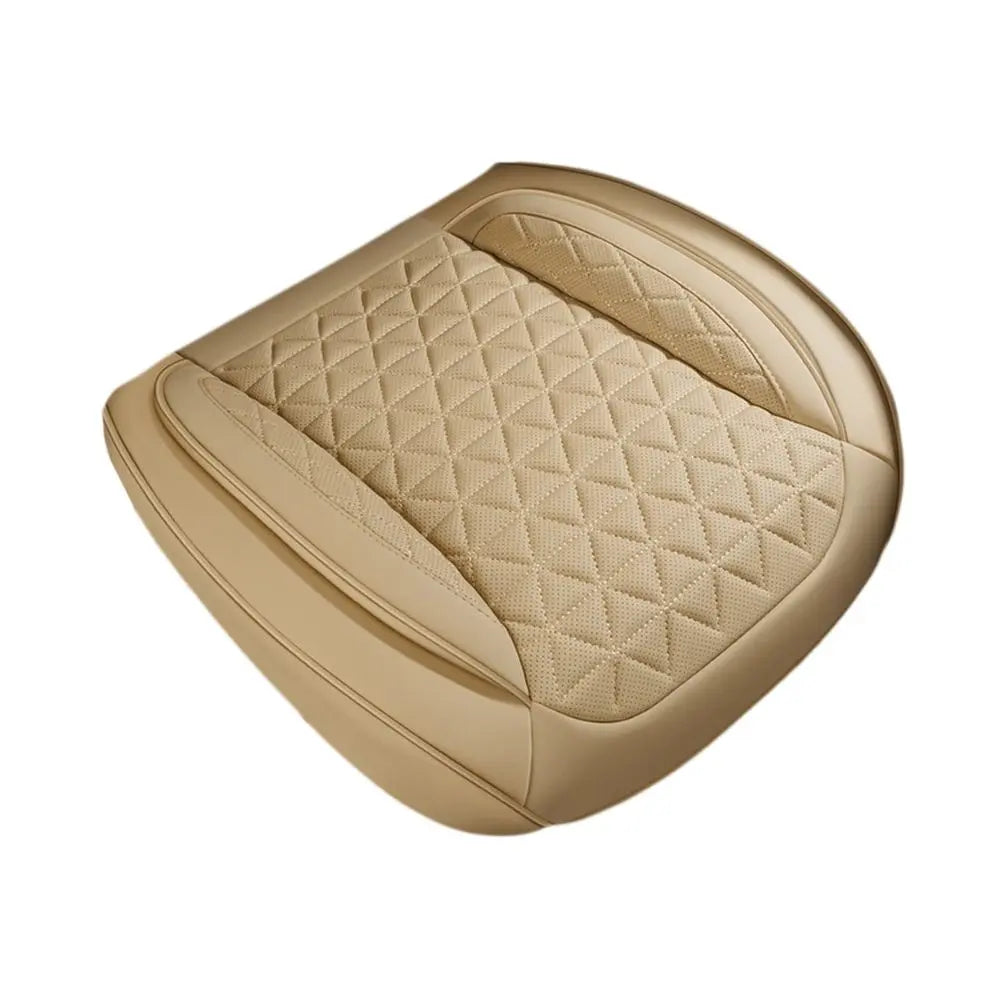 Breathable Leather Velvet Car Seat Cushion Cover | All-Season Mesh Seat Pad with Ventilation Technology | Comfortable Support for Enhanced Driving Experience
