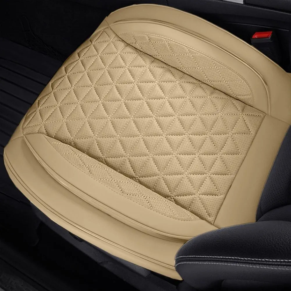 Breathable Leather Velvet Car Seat Cushion Cover | All-Season Mesh Seat Pad with Ventilation Technology | Comfortable Support for Enhanced Driving Experience