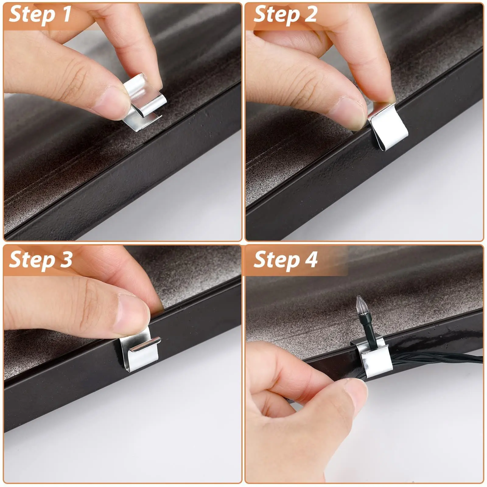 Transform Your Holiday Décor with Our Durable Christmas Light Gutter Hooks