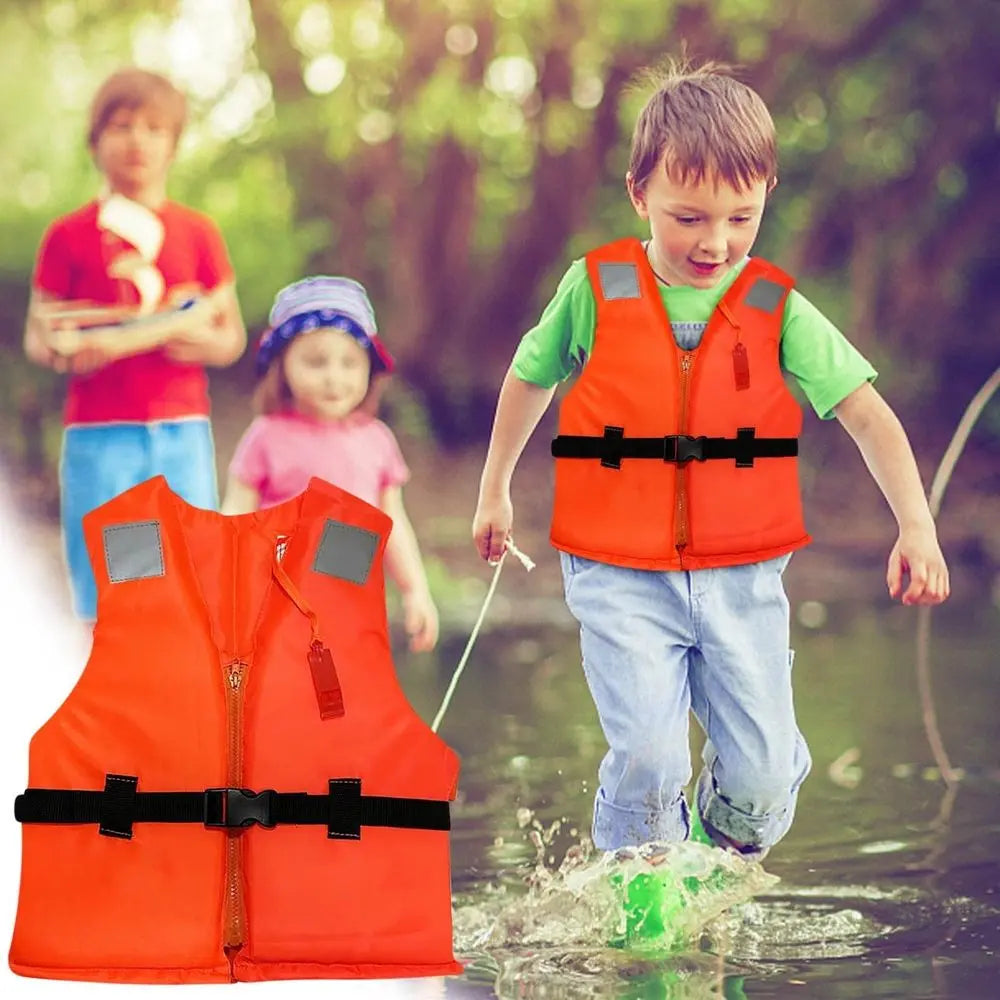 Kids Life Jacket – Adjustable Safety Vest for Swimming, Boating & Water Sports, Ages 4–12
