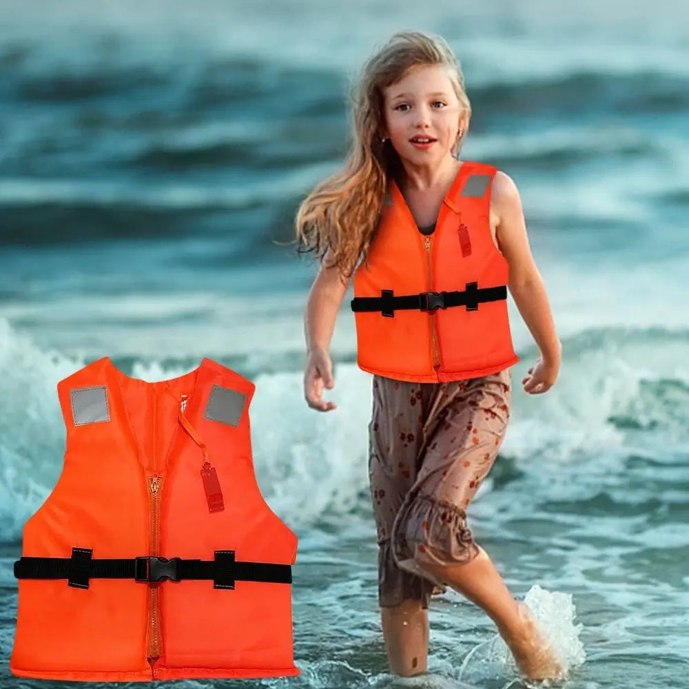 Kids Life Jacket – Adjustable Safety Vest for Swimming, Boating & Water Sports, Ages 4–12