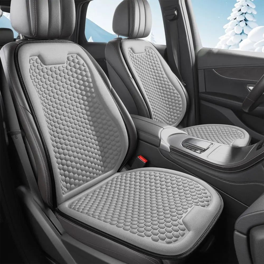 Breathable Car Seat Cushion & Backrest for Cool, Comfortable Driving
