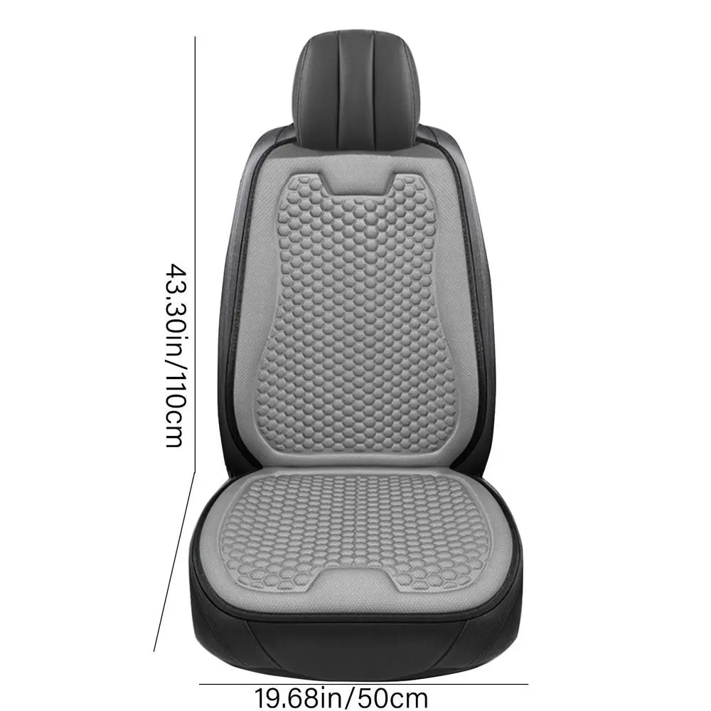 Breathable Car Seat Cushion & Backrest for Cool, Comfortable Driving