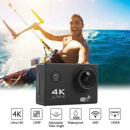 BDI 4K Action Camera - New Wifi Sports DV Cam
