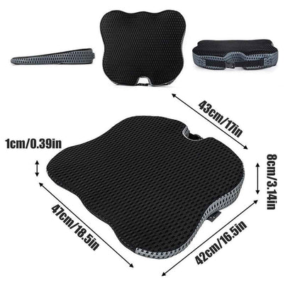 Universal Memory Foam Seat Cushion for Car Office and Home Chair Use