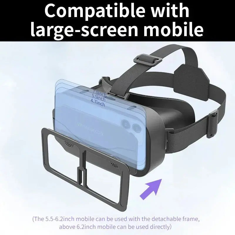 <h2>Smartphone VR Glasses for Immersive 3D Movies and Gaming</h2>