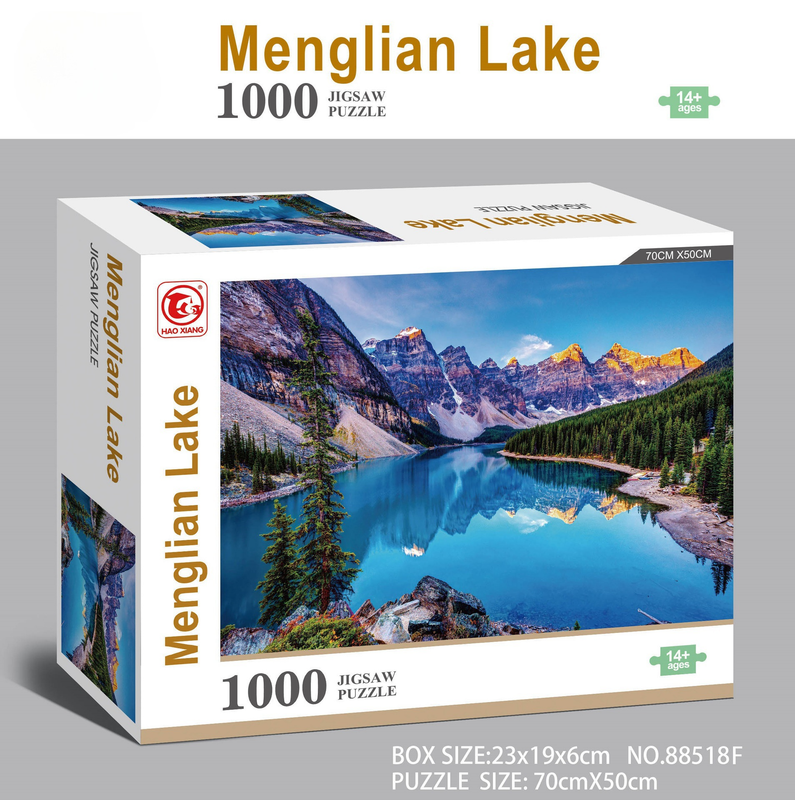 1000 Piece Jigsaw Puzzle for Adults - Premium Landscape Cityscape Art, 70x50cm Stress Relief Brain Game Gift for Ages 14+ 【Meng Lianla】