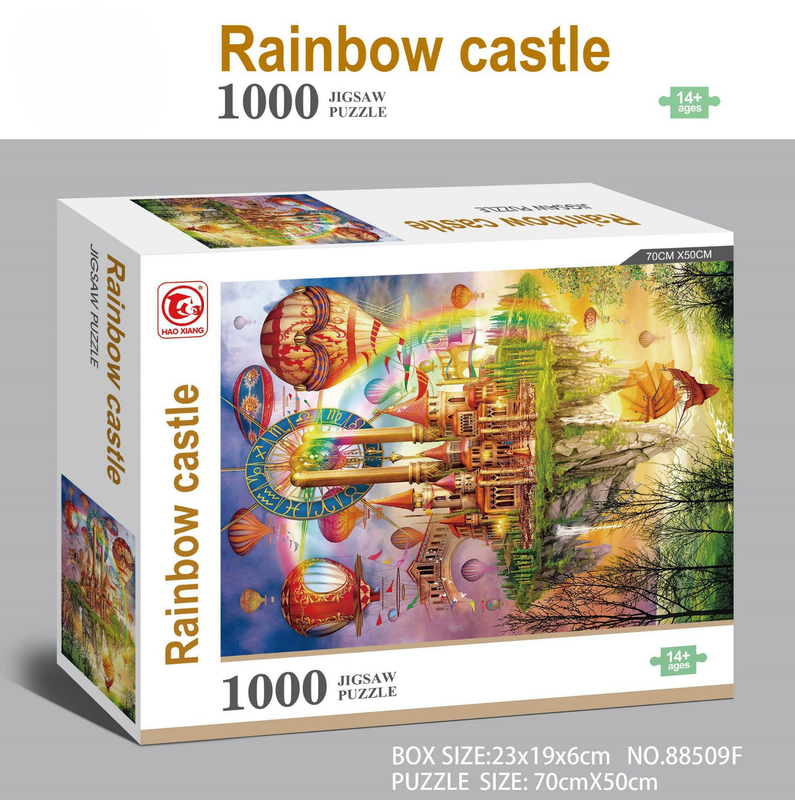 1000 Piece Jigsaw Puzzle for Adults - Premium Landscape Cityscape Art, 70x50cm Stress Relief Brain Game Gift for Ages 14+ 【Meng Lianla】