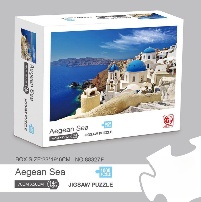 1000 Piece Jigsaw Puzzle for Adults - Premium Landscape Cityscape Art, 70x50cm Stress Relief Brain Game Gift for Ages 14+ 【Meng Lianla】