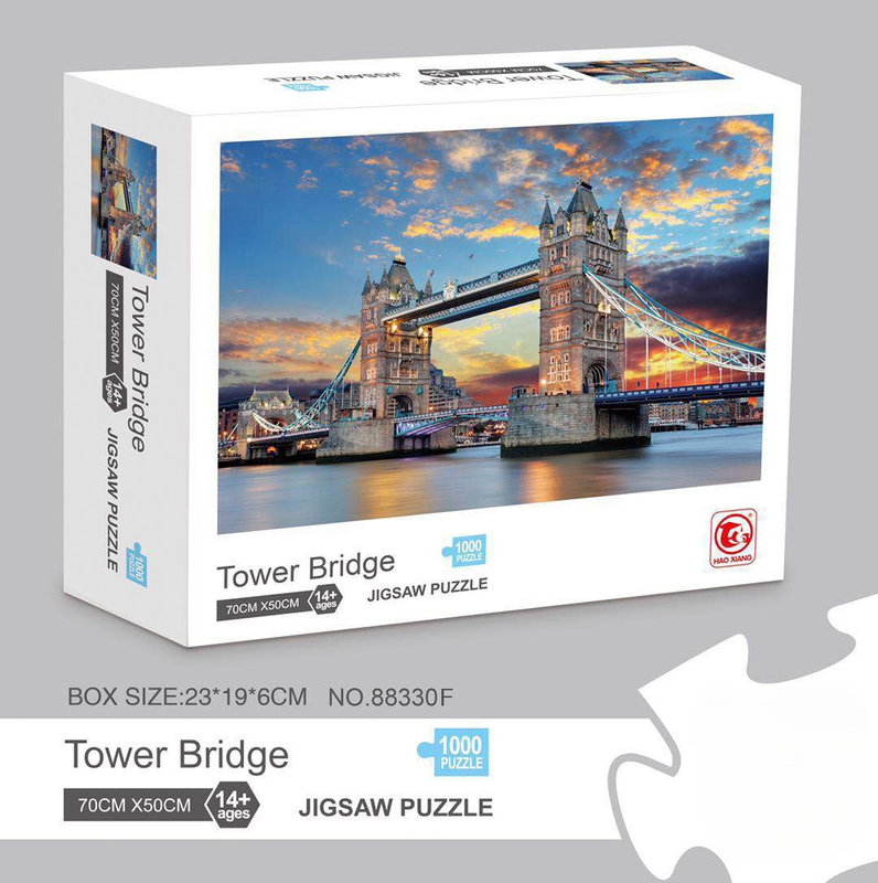 1000 Piece Jigsaw Puzzle for Adults - Premium Landscape Cityscape Art, 70x50cm Stress Relief Brain Game Gift for Ages 14+ 【Meng Lianla】