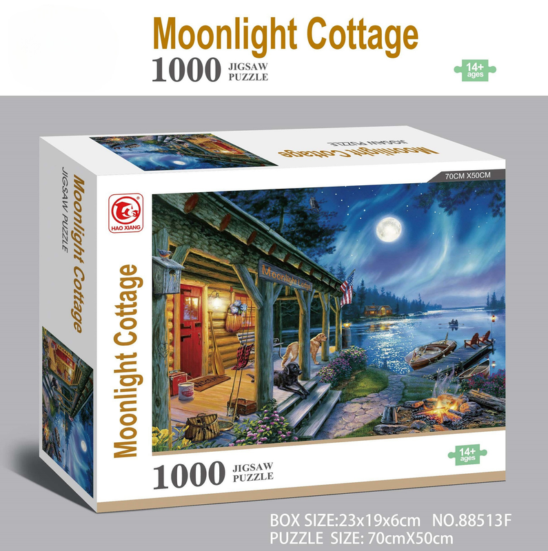 1000 Piece Jigsaw Puzzle for Adults - Premium Landscape Cityscape Art, 70x50cm Stress Relief Brain Game Gift for Ages 14+ 【Meng Lianla】