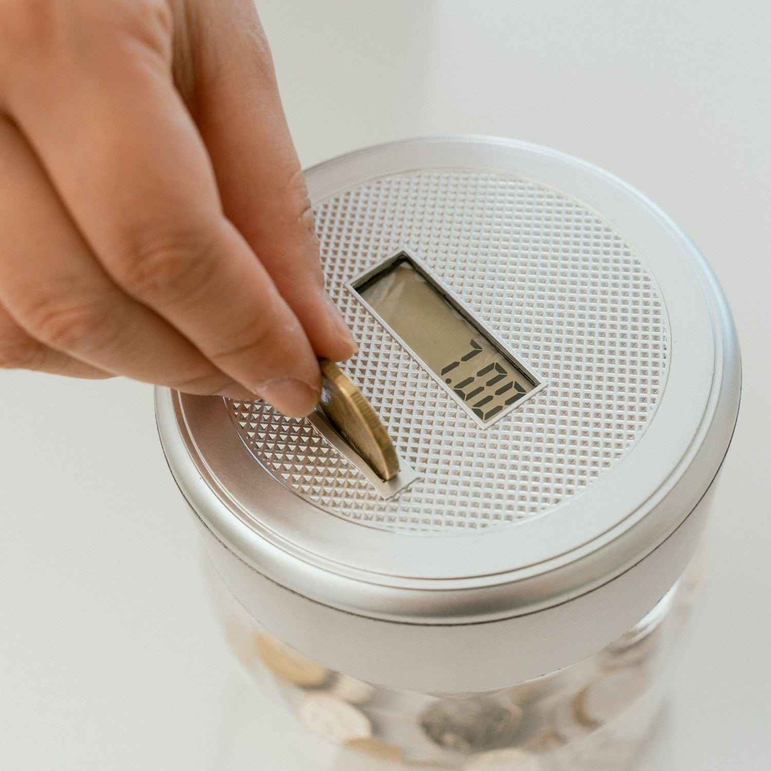 Digital Coin Counting Jar with LCD Display - Fun Australian Coin Money Jar for Kids