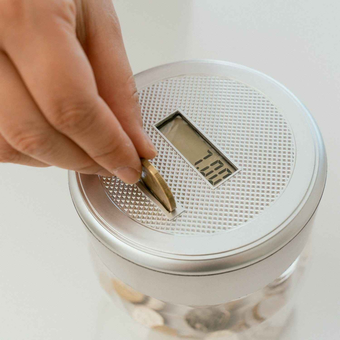 Digital Coin Counting Jar with LCD Display - Fun Australian Coin Money Jar for Kids