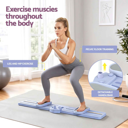 Everfit Thigh Hip Exerciser Machine - Home Ski Leg Trainer Fitness Cardio Foldable