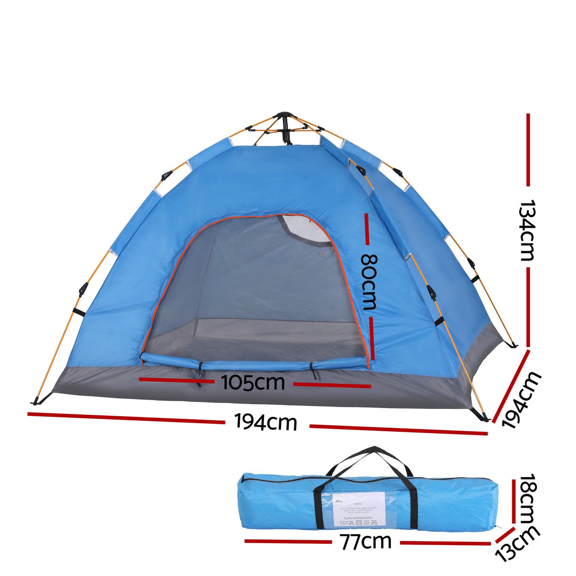 Weisshorn Instant Pop Up Camping Tent: Hassle-Free Outdoor Adventures