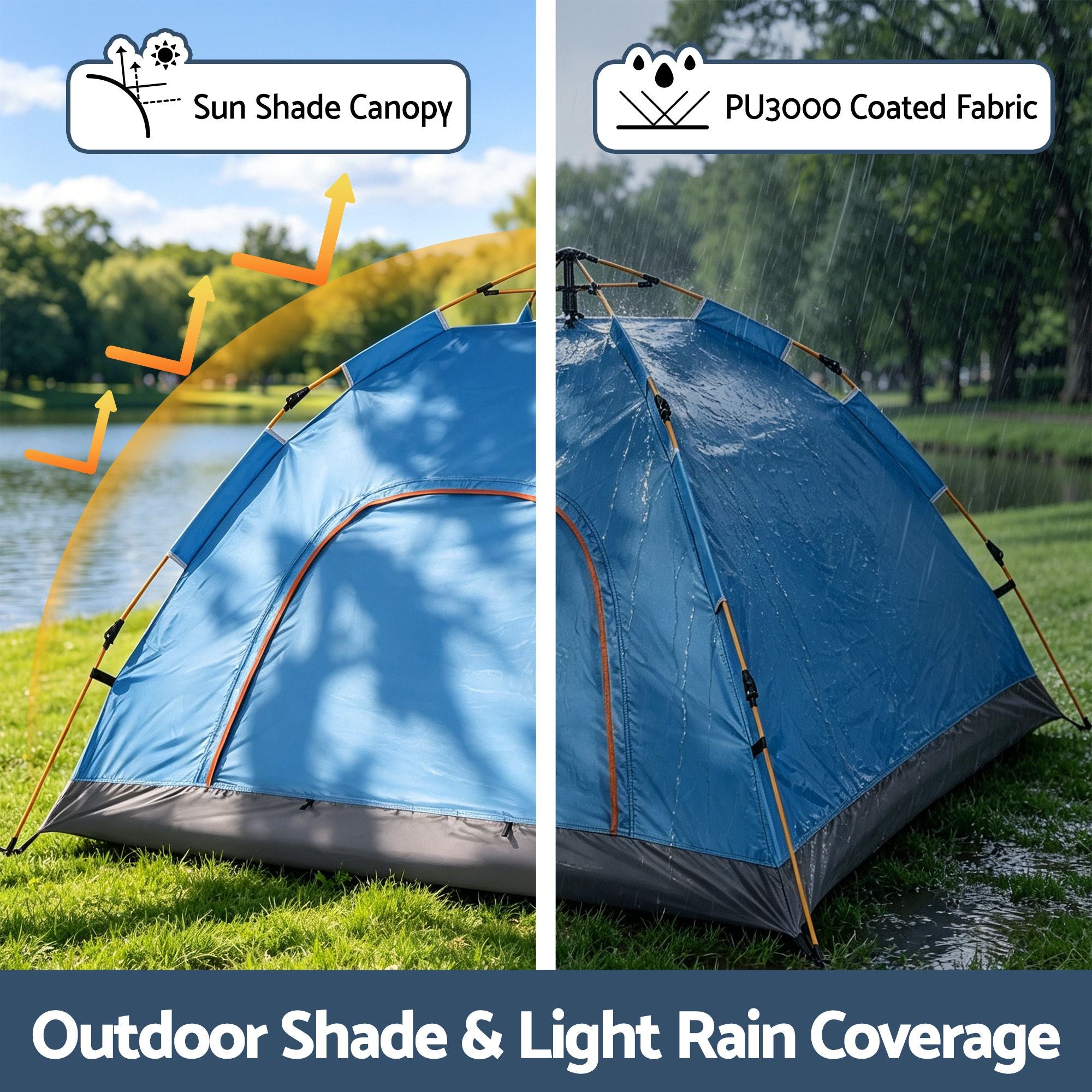 Weisshorn Instant Pop Up Camping Tent: Hassle-Free Outdoor Adventures