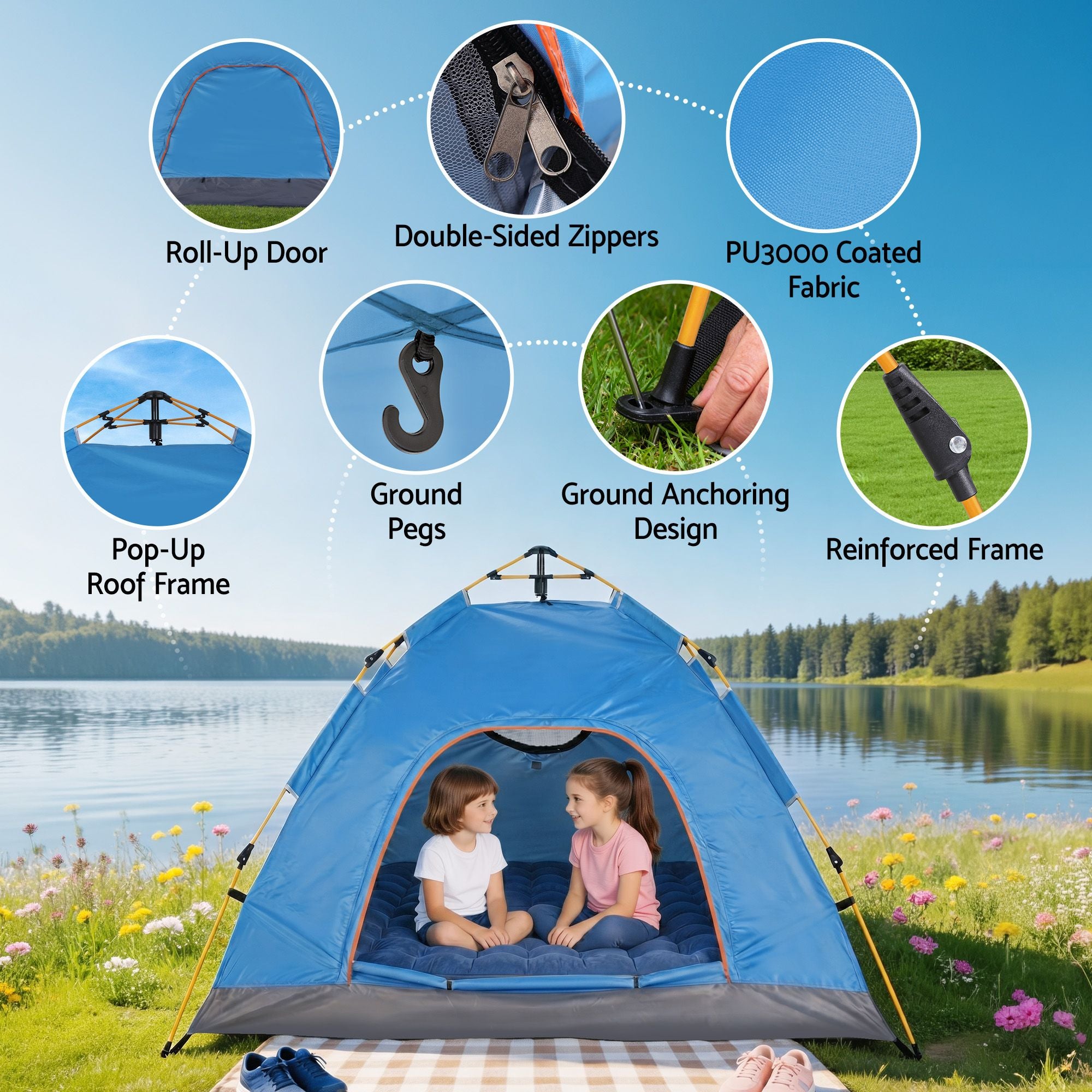 Weisshorn Instant Pop Up Camping Tent: Hassle-Free Outdoor Adventures