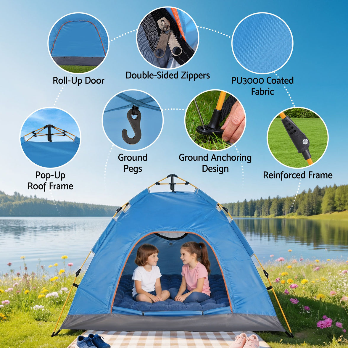 Weisshorn Instant Pop Up Camping Tent: Hassle-Free Outdoor Adventures