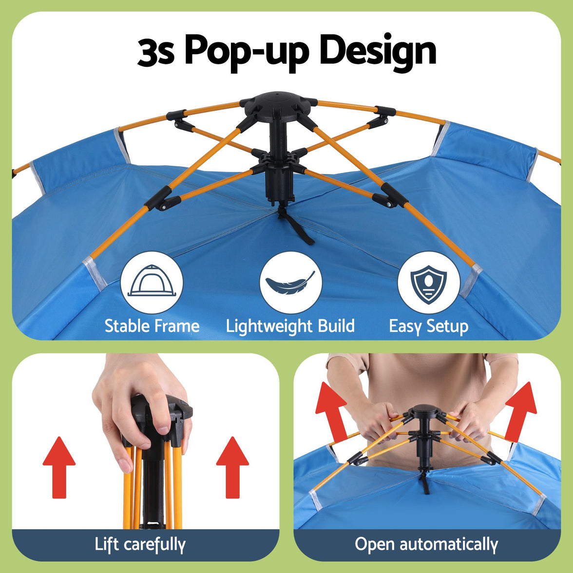 Weisshorn Instant Pop Up Camping Tent: Hassle-Free Outdoor Adventures