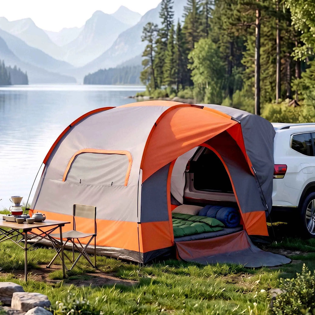 Weisshorn Family Camping Tent - Spacious 6-8 Person SUV-Compatible Tent