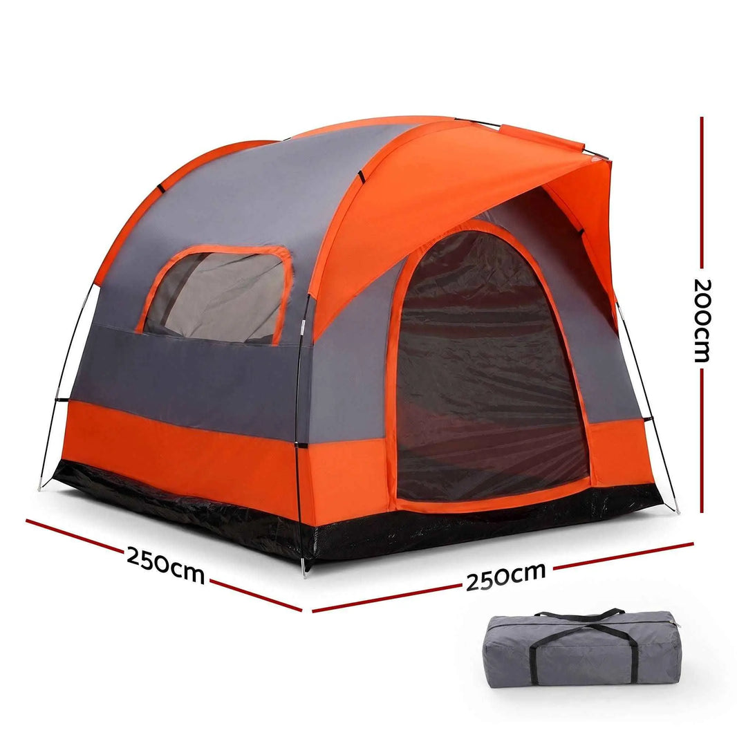 Weisshorn Family Camping Tent - Spacious 6-8 Person SUV-Compatible Tent