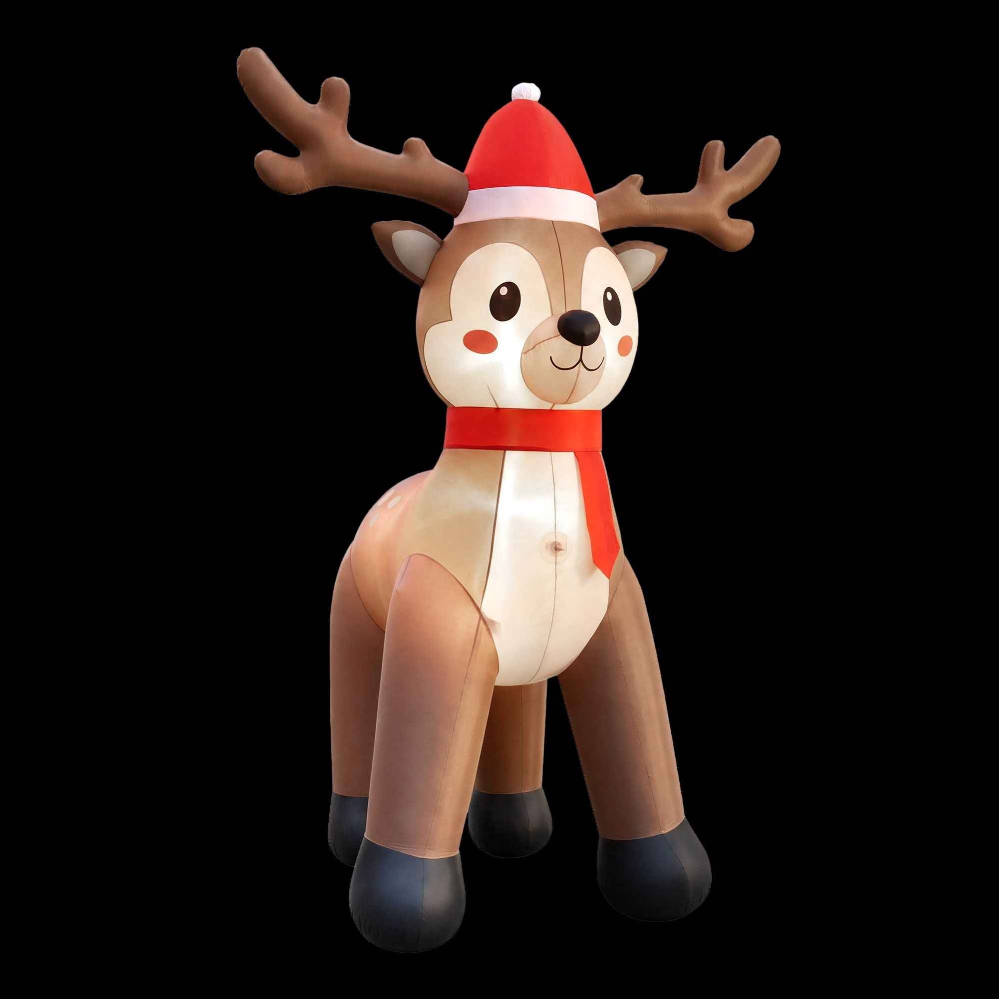 Bring Holiday Cheer Home with Our Christmas Inflatable Reindeer Decoration