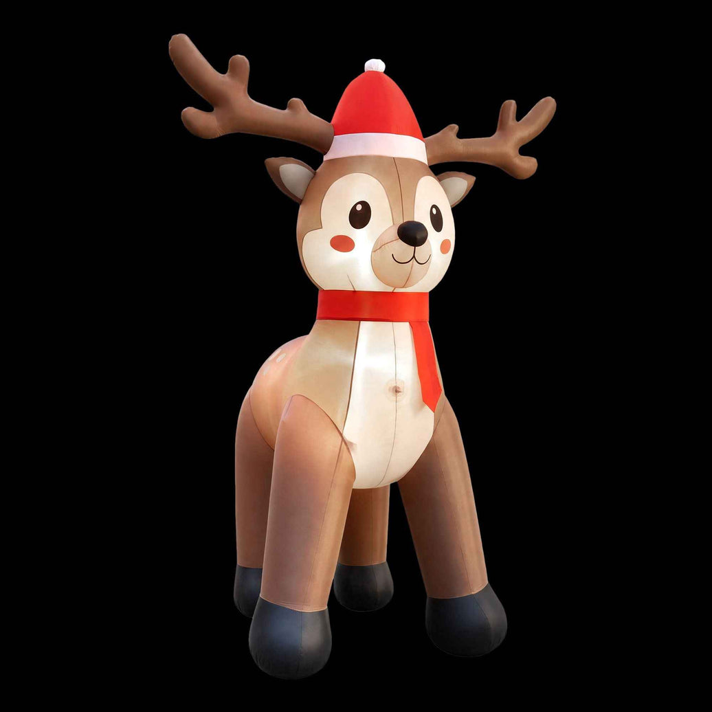 Bring Holiday Cheer Home with Our Christmas Inflatable Reindeer Decoration