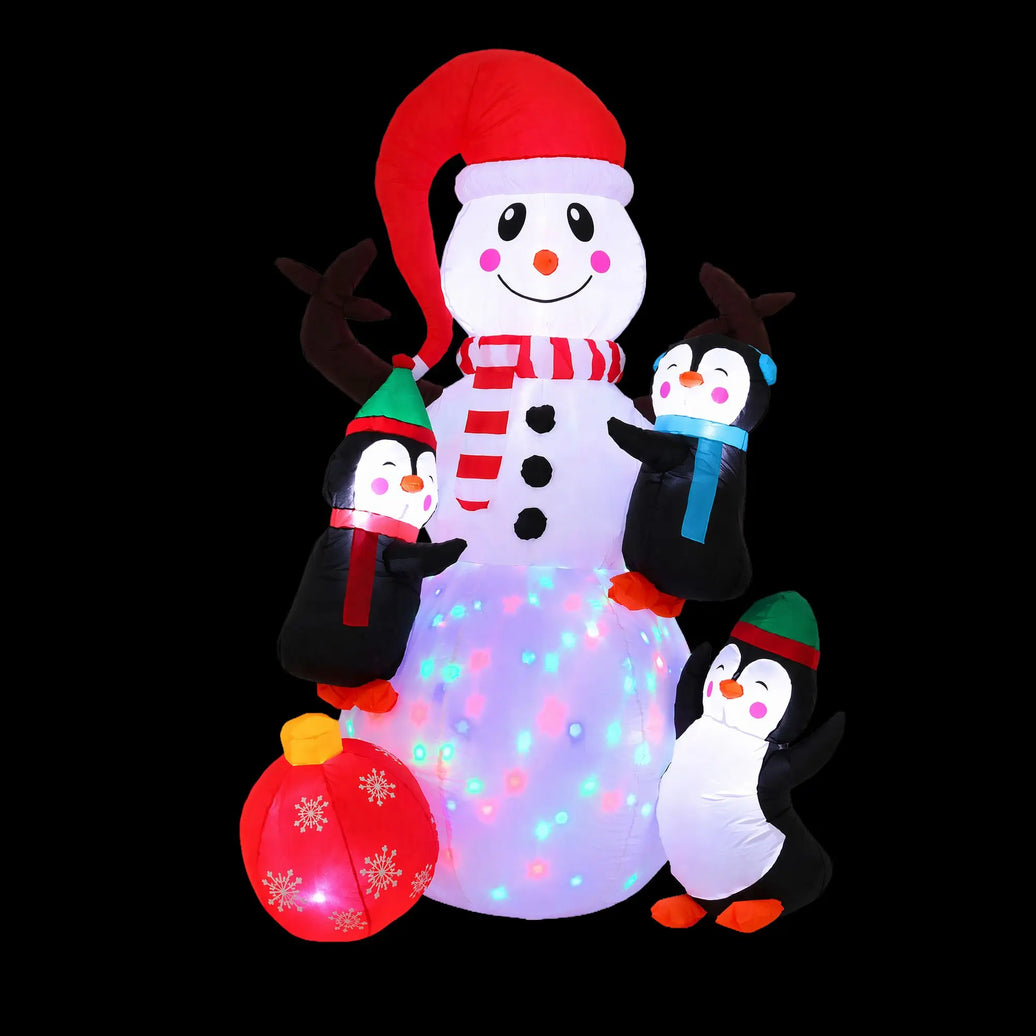 Transform Your Festive Season with Our Christmas Inflatable Snowman Decor
