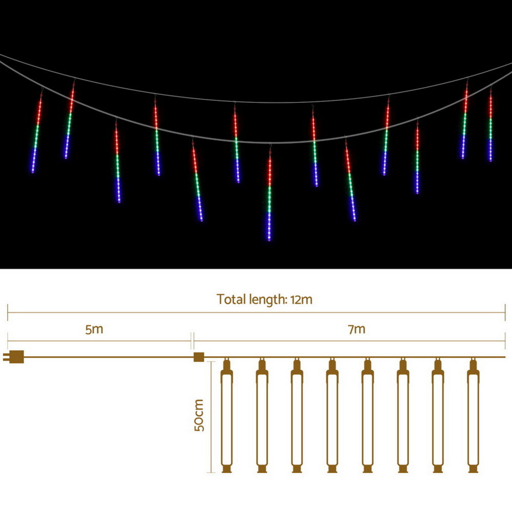 Jingle Jollys Christmas Lights - Transform Your Holiday Decor with Beautiful Icicle Illumination!